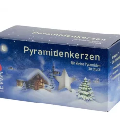 50 Bougies De Noël Pour Pyramide, Pyramidenkerzen 14 Mm