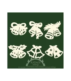 6 Clochettes Pour Décorer Le Sapin De Noël - Set N° 14