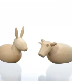 Animaux Pour Crèche De Noël, L'Ane Et Le Boeuf, 8 Cm