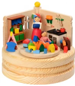 Boite A Musique En Bois, Jeux D'Enfant