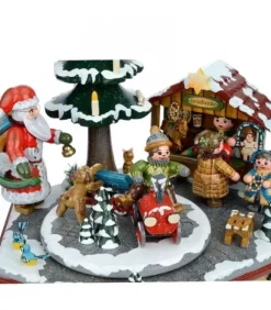 Boite A Musique Noël, Veillee Autour Du Sapin