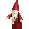 Bonhomme Fumeur Père Noël Manteau Rouge