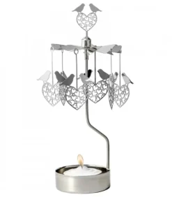 Bougeoir Carrousel 2 Oiseaux Amoureux