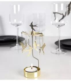 Bougeoir Carrousel Hirondelles