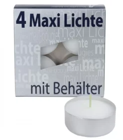 Bougie Chauffe-Plat X 4