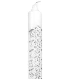 Bougie De L'Avent Graduee, 25 Cm