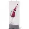 Bougie Design Verre De Vin Rouge