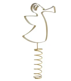 Cimier De Sapin Ange Dore