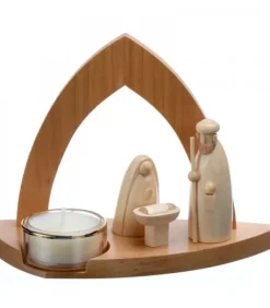 Crèche Design Avec Bougeoir