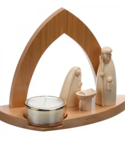 Crèche Design Avec Bougeoir