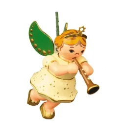 Déco Sapin De Noël, Ange Et Clarinette