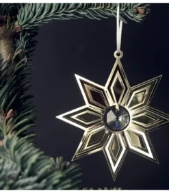 Déco Sapin De Noël Design, Etoile Avec Cristal