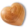 Grand Coeur En Bois, 11 Cm