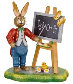 Lapin De Paques En Bois Professeur De Maths