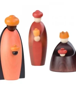 Les Trois Rois Mages Et Leurs Offrandes, 12 Cm