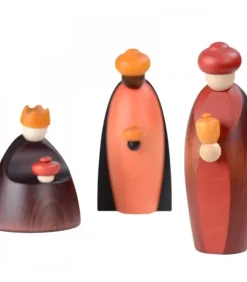 Les Trois Rois Mages Et Leurs Offrandes, 12 Cm
