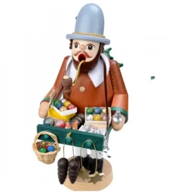 Personnage Brule-Encens Vendeur De Déco De Noël