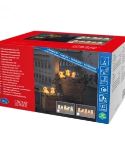 Petits Cochons Lumineux En Acrylique Led 12,5 Cm, Lot De 5