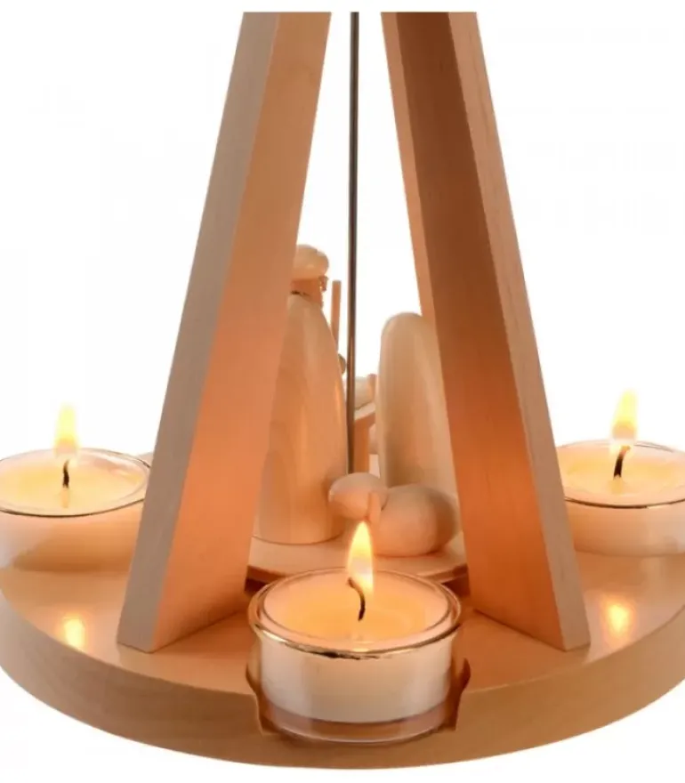 Pyramide De Noël Bois Au Design Moderne