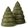 Sapin De Noël En Bois Design, 11,5 Cm, Vert