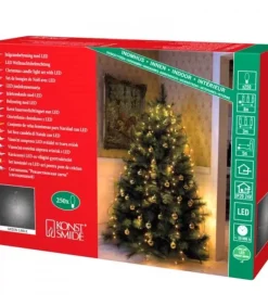 Voile Guirlande Pour Sapin De Noël, 250 Diodes Led